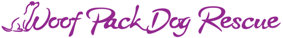 Purple Woof Pack Dog Rescue logo